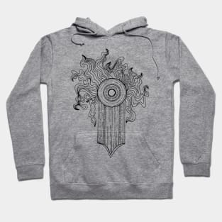 Dripping Geometric Eye Hoodie